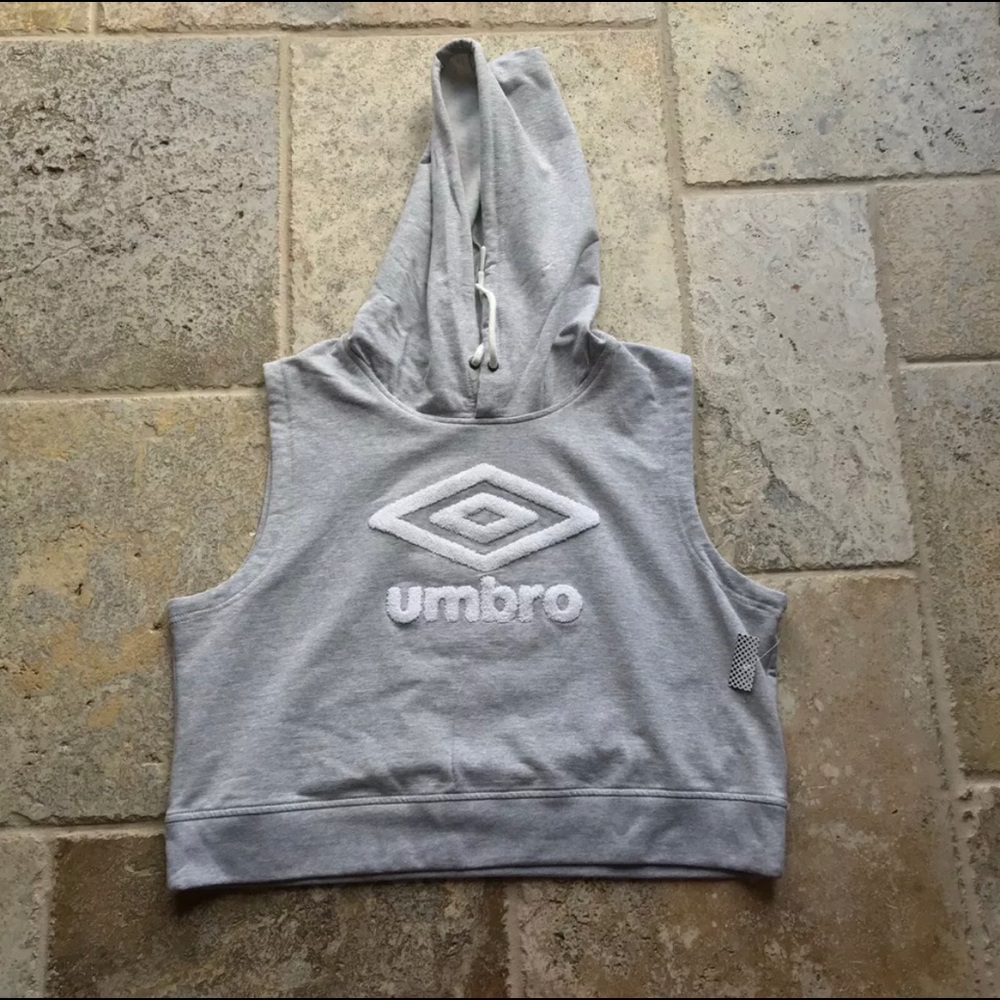 Umbro Sleeveless Hooded Tank Top NWT
